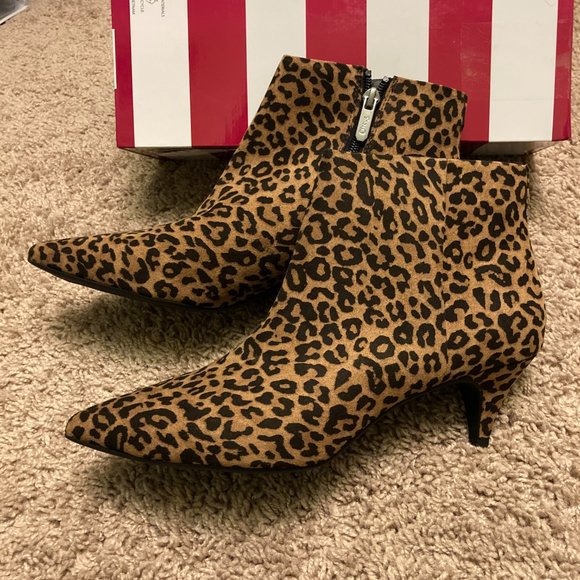 leopard print boots sale